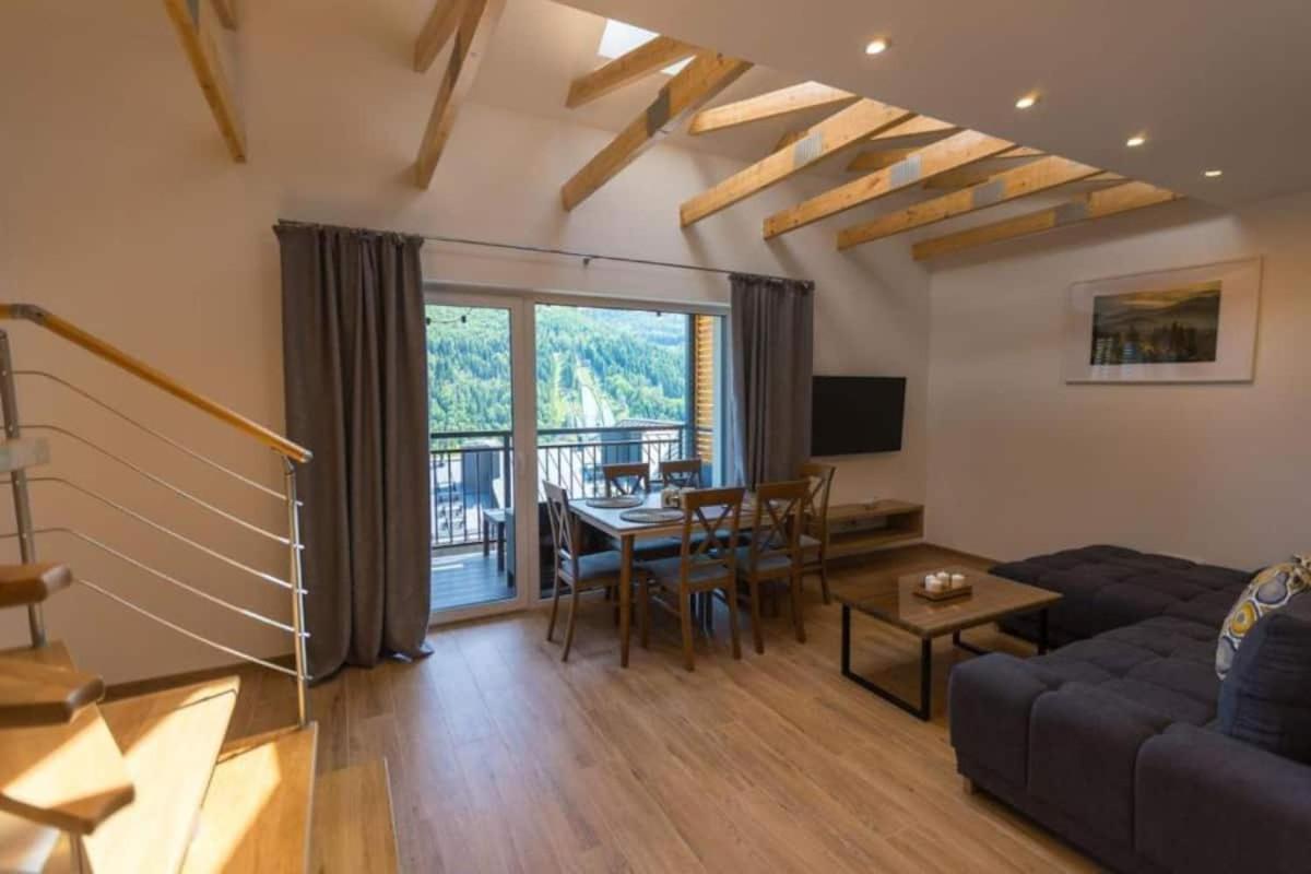 Apartament Sloneczny - Widok Na Gory I Skrzyczne Szczyrk Eksteriør billede